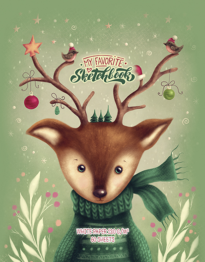 Оленёнок скейтч.jpg